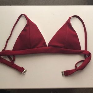 Red Bikini Top